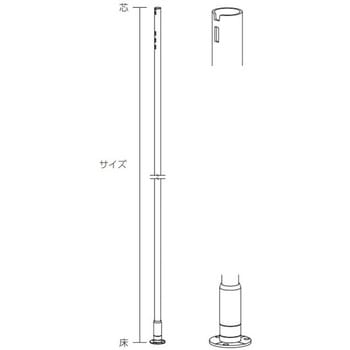メインポール22 壁面立設タイプ flec(フレック)
