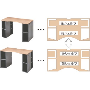 ULTAGE デスク コイズミファニテック