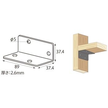 2×4金具 八幡ねじ
