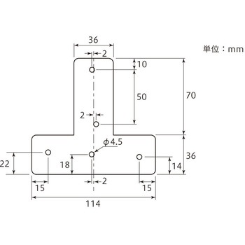 2×4材用T字 八幡ねじ