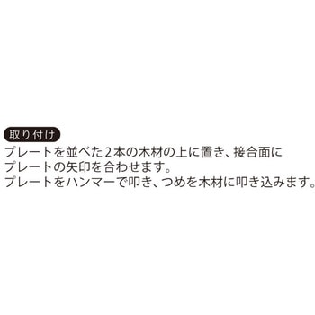 SIMPSON メンディングプレート 八幡ねじ