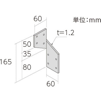 あおり止め金物 TS 八幡ねじ