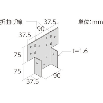 柱頭金物 八幡ねじ