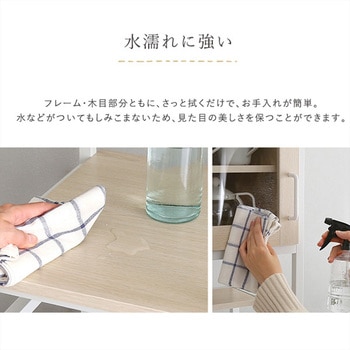 さわやかなオシャレゴミ箱上ラック すきま収納タイプ ホームテイスト