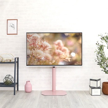 大人かわいいインテリア 八角壁寄せテレビスタンド ロータイプ 【Rosalie -ロザリー-】 ホームテイスト