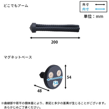乾電池式どこでもセンサーカメラ 盗難防止ワイヤーセット ホームテイスト