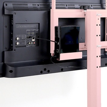 大人かわいいインテリア 八角テレビスタンド専用 ハードディスクホルダー単品 【Rosalie-ロザリー-】 ホームテイスト