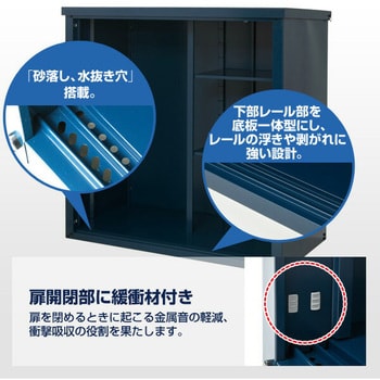 終了】スチール物置き 見よう