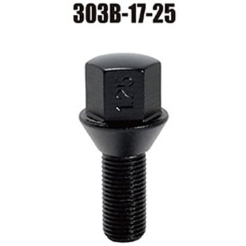303B-17-25 �X�`�[���{���g 17H 25mm ���i�Y�� �u���b�N�F �˂��T�C�YM12�~P1.25�S��49mm 1�� 303B-17-25 45853300