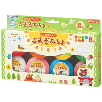 こむぎんちょ8色セット 銀鳥産業
