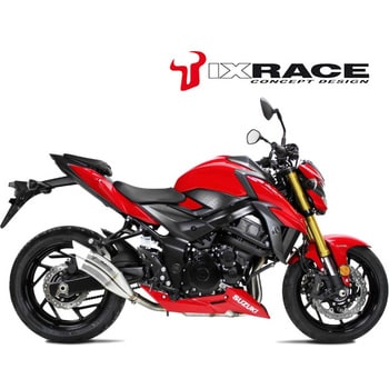 【送料800円】IXRACE SUZUKI GSR 750 11-16 MK2T スリップオン マフラー