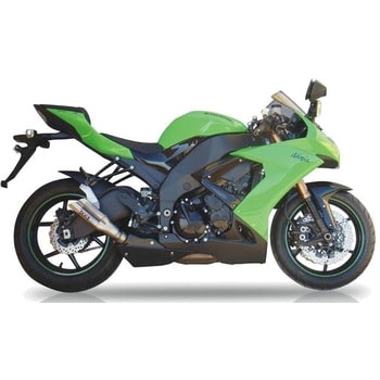 【新規購入】IXIL(イクシル) KAWASAKI ZX10R \'08-\'10(ZXT00E) SOVE オーバル スリップオン マフラー マフラー本体（社外）