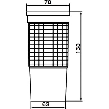 樹脂製カゴ アウス