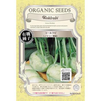 【タネ】コールラビ ノリコ 薄緑 グリーンフィールドプロジェクト