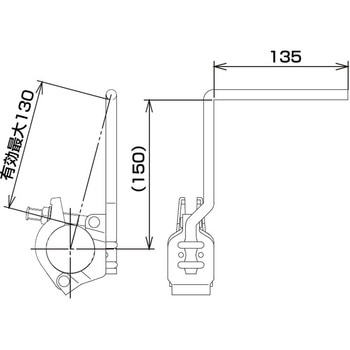 KS幅木留めクランプ - 国元商会