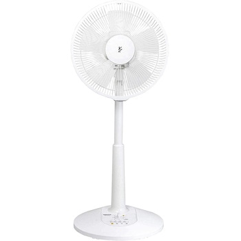 YMT-S301(W) 30cmリビング扇風機 風量3段階(押しボタン) 切