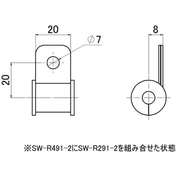 ホースクランプ SWAGE-LINE ブレーキ/足回り関連その他部品 【通販