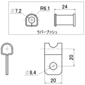 ホースクランプ SWAGE-LINE ブレーキ/足回り関連その他部品 【通販