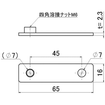 I字ステー SWAGE-LINE