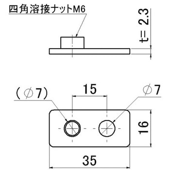 I字ステー SWAGE-LINE