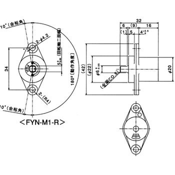 揺動ダンパー FYN-M1シリーズ 不二ラテックス