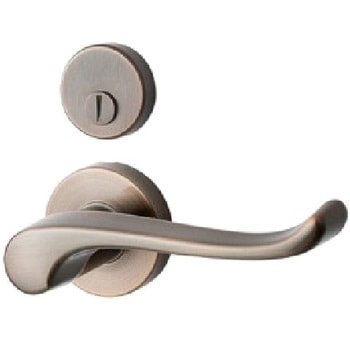 リヴィエール 14 間仕切錠 丸座 長沢製作所