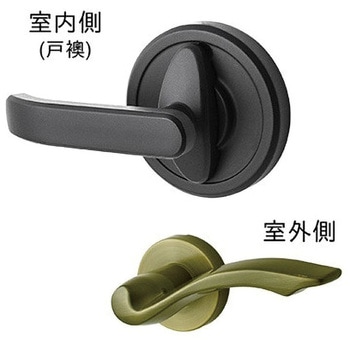 リヴィエール B2 戸襖錠 丸座 長沢製作所