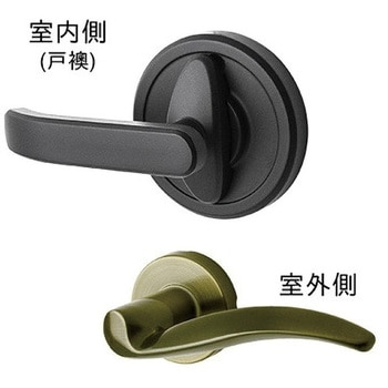 リヴィエール B4 戸襖錠 丸座 長沢製作所