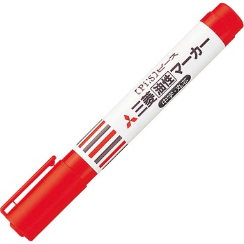 油性マーカー ピース中字・丸芯 uni(三菱鉛筆)