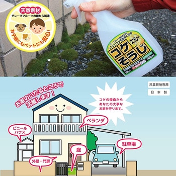 コケそうじ濃縮液 パネフリ工業
