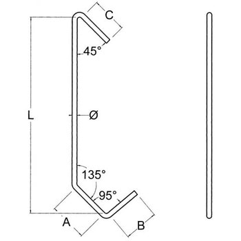 IWATA スタンダードフック R (600本入)/400X3.0PRX2/業務用/新品/送料