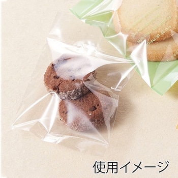 クッキー・マカロン用無地袋 合掌貼り 福重