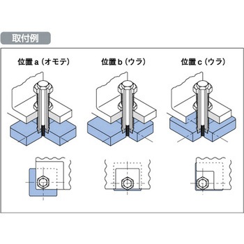 レベリングプレート 角型・締結タイプ 岩田製作所