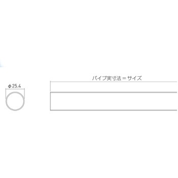 HOB用ハンガーパイプΦ25 ROYAL(ロイヤル)