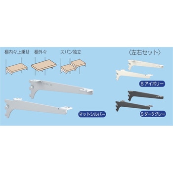 シューノ19 木棚ブラケット(左右セット) ROYAL(ロイヤル)