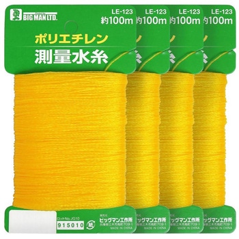 測量水糸黄色4個入 LE-150 BIGMAN