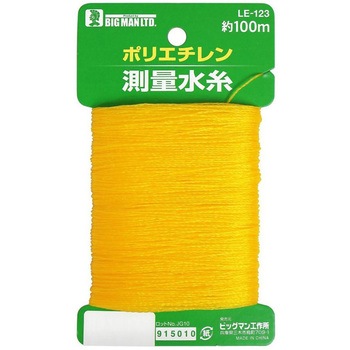 測量水糸黄色4個入 LE-150 BIGMAN