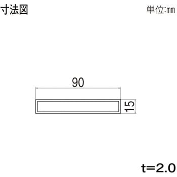 格子材 90×15 YKK AP