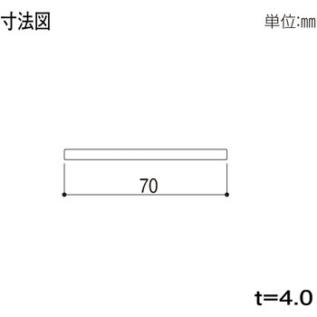 フラットバー YKK AP