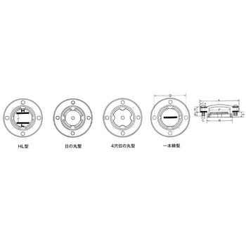 M型(ネジ止め式) 光宝興産