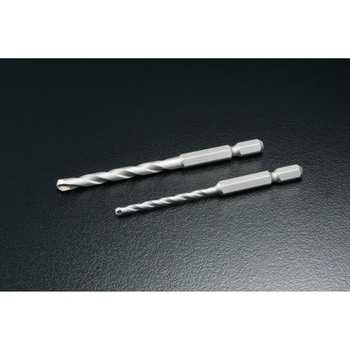充電磁器タイル用ドリルビットTJタイプ TJ 5．3×100 ユニカ