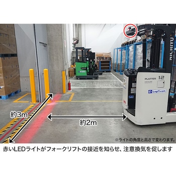 フォークリフトセーフティLEDレーザー サンコー(電子機器)