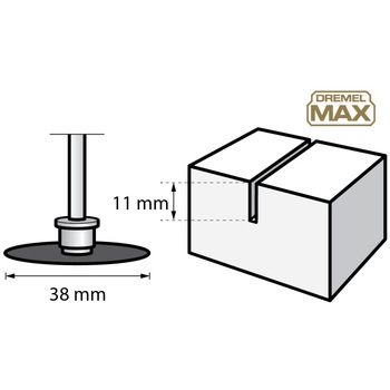 ダイヤモンドホイールMAX DREMEL(ドレメル)