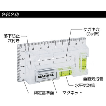 電工ケガキレベル マーベル