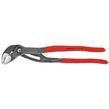 ウォーターポンププライヤー コブラ ソフトプラスチックハンドル KNIPEX(クニペックス)
