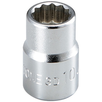 ソケット(12角タイプ) 差込角9．5mm TONE トネ (前田金属工業)