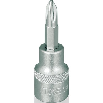 ドライバービットソケットプラスねじ TONE トネ (前田金属工業)