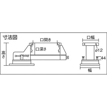 回転台付ステンレスバイス TRUSCO