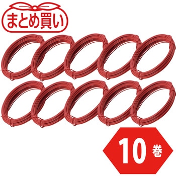 TCWS-12R-10P ܂Ƃߔ J[j TRUSCO a1.2mm10m 1g(10{) TCWS-12R-10P 46186947