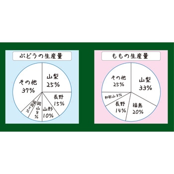 円グラフB(4枚組) 三和製作所
